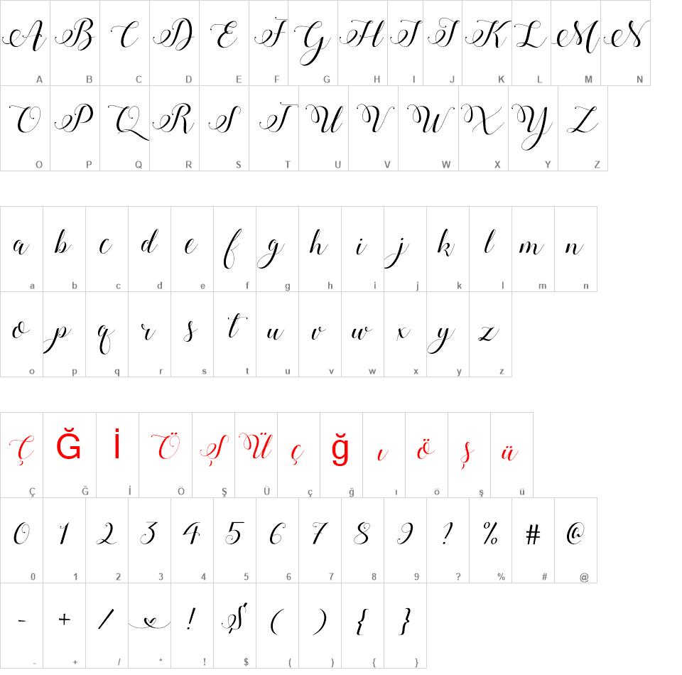 Stylish Calligraphy font